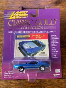 Johnny Lightning Classic Gold Collection 1971 Mustang Boss Limited Edition - Picture 1 of 1