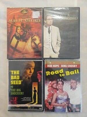 DVD Lot 4 New 1950's- 60's Films To Kill A Mockingbird 50th, Hope, Rathbone, D27 - Image 1 of 4