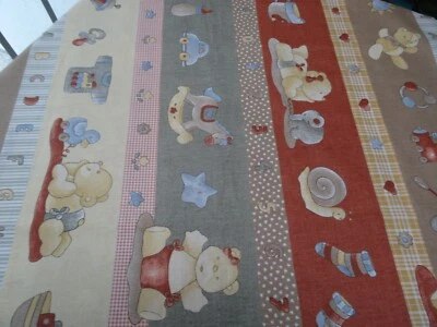 Schöner Stoff 25/ Baumwolle BILDER MOTIVE  50cm x 160cm  (VB) Patchwork Basteln  - Bild 1 von 4