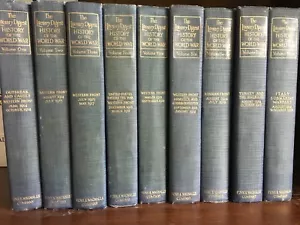 DIE LITERARISCHE VERDAUUNGSGESCHICHTE DES WELTKRIEGES (WWI) Francis W. Halsey, Bd. 1-9 - Bild 1 von 8