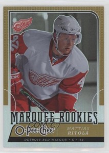 2008-09 O-Pee-Chee Marquee Rookies Rainbow Foil Mattias Ritola #537 Rookie RC