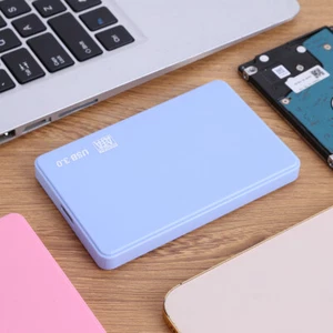 SATA To USB3.0 Portable HDD Enclosure Tool-Free 2.5in for SSD External Storage - Afbeelding 1 van 18