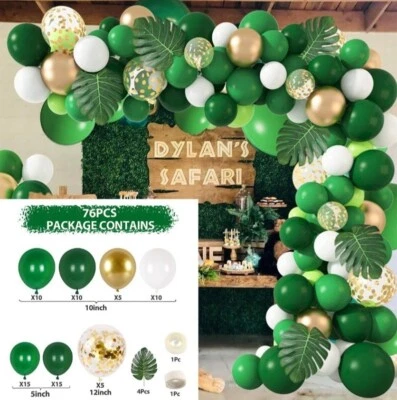 Balloons Garland Birthday Decor Wedding Baby Gender Party Balloons Arch Kit - Image 1 of 2