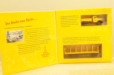 Ho 1:87 BREKINA Somo Magirus " Alligator " Con Rimorchio Natale 2001 Nuovo Ovp - Immagine 1 di 4