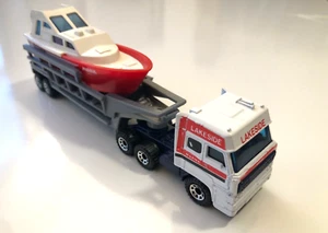 Matchbox Convoy CY-22 DAF SHARK BOAT TRANSPORTER LAKESIDE TRUCK TRAILER DIECAST - Picture 1 of 6