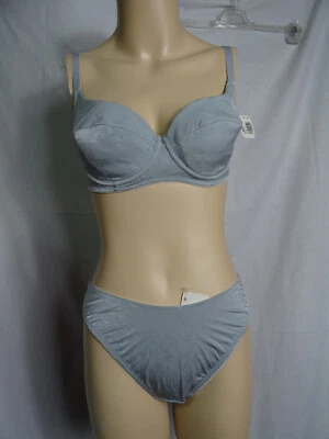 Lamarc Damen Bügel-BH Set Gr: 80B/ 40 Grau - Bild 1 von 3