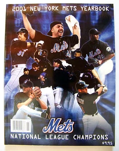 New York Mets Shea Stadium 2001 Jahrbuch Jahrbuch Post 2000 World Series Jahr - Bild 1 von 3