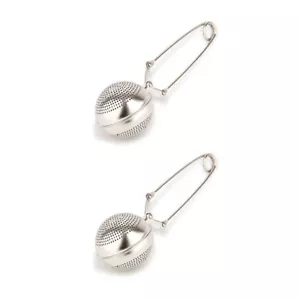 2x La Cafetiere Strainer/Filter Single Cup Stainless Steel SLVR 16cm Tea Infuser - Picture 1 of 6