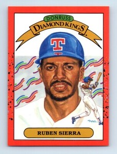 1990 Donruss Ruben Sierra Texas Rangers #3