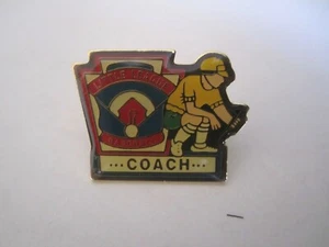 PIN DE ENTRENADOR DE BÉISBOL DE LIGAS PEQUEÑAS #3 - Imagen 1 de 1