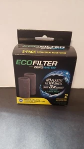 EcoFilter from ZeroWater 2 Replacement Filters for Ecofilter Pitcher ZP-010ECO - Picture 1 of 1