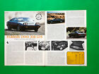 1979 FERRARI DINO 308 GT4 ORIGINAL VINTAGE 3 PAGE ARTICLE AD ROAD TEST