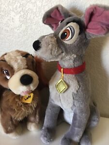 Authentic Disney Store Lady and the Tramp Plush Set - Top