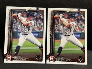 (2) 2025 Topps Zach Dezenzo RC #89 Astros - Bild 1 von 2