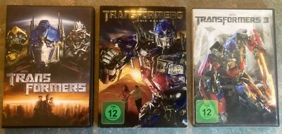 DVD Set TRANSFORMERS 1, 2 Die Rache und 3 Shia LaBeouf - Megan Fox  -neuwertig- - Bild 1 von 2