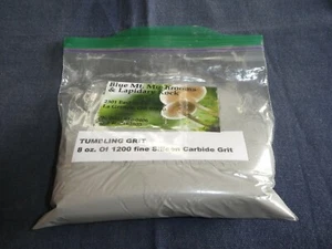 Grit Rock Tumbling - 8 onzas de 1200 carburo de silicio   - Imagen 1 de 1
