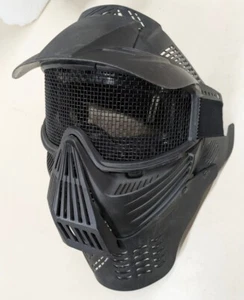 Full Face Air Soft Breathable Mask Airsoft Cosplay Black Mesh Eye Protection - Picture 1 of 3