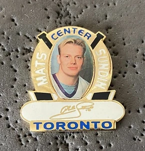 Pin de hockey Toronto Maple Leafs tapetes centrales Sundin NHL - Imagen 1 de 2