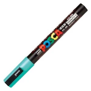 Uni Posca PC3MP.6 Lackmarker auf Wasserbasis, feine Spitze, pastellgrün - Bild 1 von 2