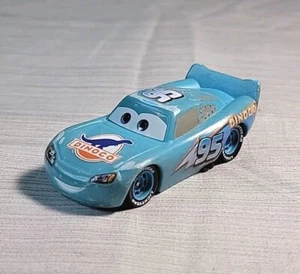Disney Pixar Cars Dinoco Saetta McQueen Diecast 2017 Mattel - Foto 1 di 6