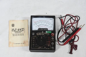 HIOKI OL-64D Multimeter - Vintage Japan late 1960s - UNTESTED SOLD AS IS - Picture 1 of 14