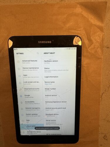 Samsung Galaxy Tab E T377P 16GB 8" 4G LTE WiFi  Sprint FAIR
