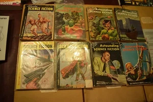 SET 8 Erstaunliche Science Fiction 1952 (3) 1957 (3) 1958 (1) 1959 (1) SELTEN - Bild 1 von 2