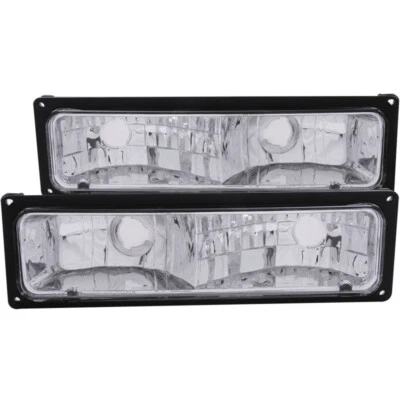 Luces de estacionamiento negras ANZO para Chevrolet C1500 1988-1998 Euro Foto 1 de 4