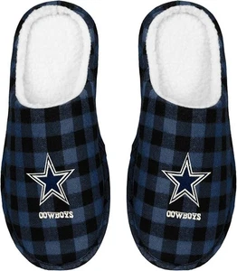 NFL Dallas Cowboys Memory Foam Hausschuhe (Größe 13-14 Herren)  - Bild 1 von 7