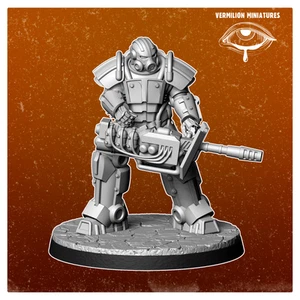 Type 3 Armor A | Armor Workshop | Vermillion | D&D Wargaming 3D Printed Mini - Picture 1 of 1