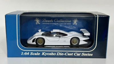 Coche de carretera Kyosho Beads Collection 1/64 Porsche 911 GT1 1998 blanco ¡¡Raro!!! Foto 1 de 4