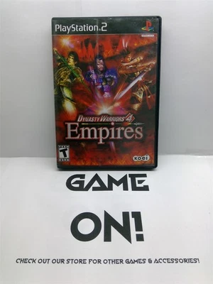 Dynasty Warriors 4: Empires (PlayStation 2) 完整带手册 - 快速免费送货 — 第 1/4 张图片