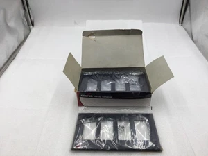 Cooper Wiring PJ264BK 4 Gang Unbreakable Decora Style Plate in Black (Box of 8) - Picture 1 of 7