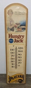 Vintage Hungry Jack Pillsbury Thermometer Werbung Pfannkuchen Mix 18" hoch - Bild 1 von 12