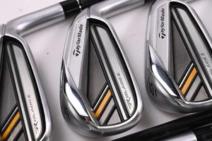 Taylormade Rocketbladez Irons / 4-PW+SW / Senior Flex RocketFuel 65 Shafts - Picture 1 of 8