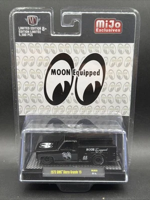 M2 Mijo 2021 exclusivo negro 1975 GMC Sierra Grande 15 MJS33 21-14 equipado con luna Foto 1 de 3