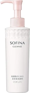 KAO Sofina Cleanse flüssige Gesichtswäsche Japan sanfter Make-up-Entferner feuchtigkeitsspendend - Bild 1 von 3