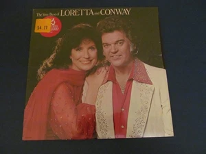 The Very Best of Loretta Lynn and Conway Twitty LP Record MCA Album NM - Picture 1 of 4