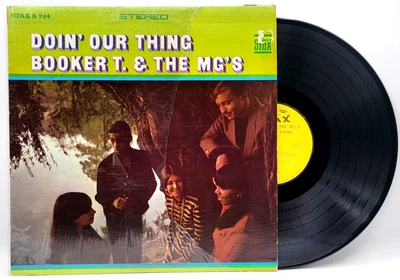 BOOKER T. & THE MG'S - DOIN' OUR THING - SOUL LP RECORD STAX S 724 Foto 1 de 2