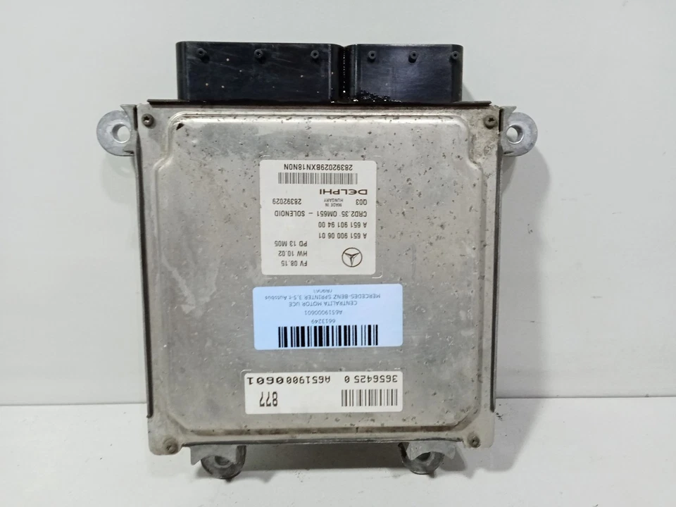 A6519000601 CENTRALINA MOTORE / 6613249 PER MERCEDES-BENZ SPRINTER 3,5-T AUTOBUS - Immagine 1 di 3
