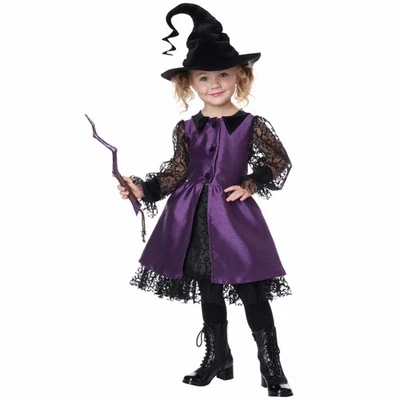 Disfraz de bruja Witchiepoo de Halloween semana del libro de cuentos niñas pequeñas Foto 1 de 3