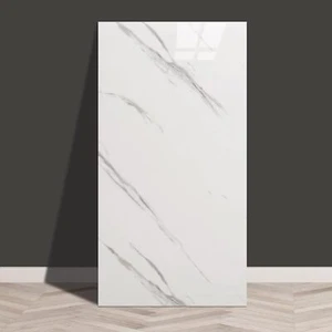 Wall Panels Peel And Stick Wallpaper For Bathroom 23.6x11.8in Marble Look Tiles - Picture 1 of 7