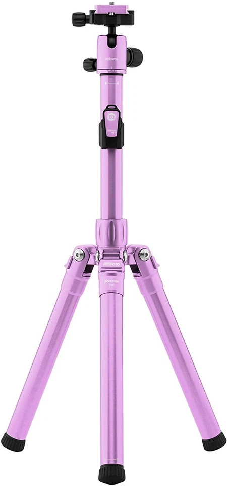 MeFOTO Roadtrip Air Travel Tripod With Ballhead in Purple