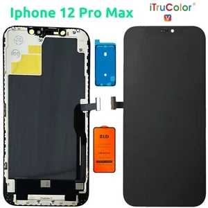 DISPLAY PER APPLE IPHONE 12 PRO MAX LCD iTruColor HD INCELL TOUCH SCREEN SCHERMO - Afbeelding 1 van 3