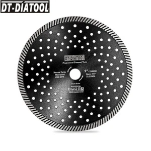 Diamond Cutting Saw Blade 9inch Granite Turbo Cutting Disc for Marble Concrete - Picture 1 of 10
