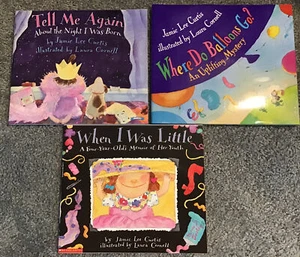 New Jamie Lee Curtis Children's Storybook Lot Of 3 Hard Cover & Paperback  - Picture 1 of 4