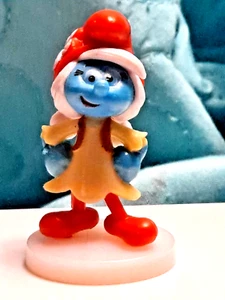 SMURFETTE Miniature 1.5" Figurine Rare SMURF Figurine - Bild 1 von 12