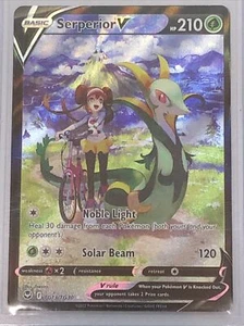 Pokemon SERPERIOR V TG13/TG30 - Silver Tempest - ULTRA RARE HOLO - MINT - Picture 1 of 2