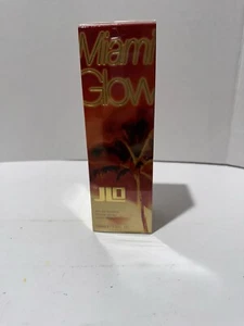 Jennifer Lopez Miami Glow Eau De Toilette Spray EDT For Women 3.4oz 100ml SEALED - Picture 1 of 6
