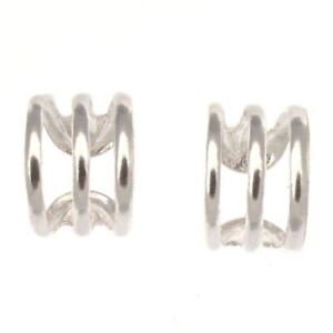 Sterling Silver Ear Cuff Triple Band Design by Touch Jewellery  - Pair - 925